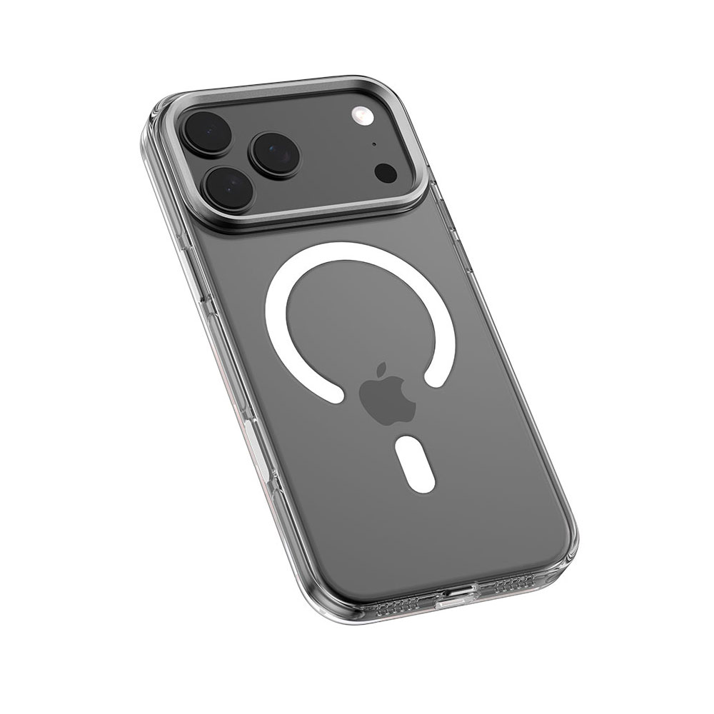 DEVIA iPhone17 Pro Max Crystal Series Magnetic Shockproof Case(Built-in Touch)