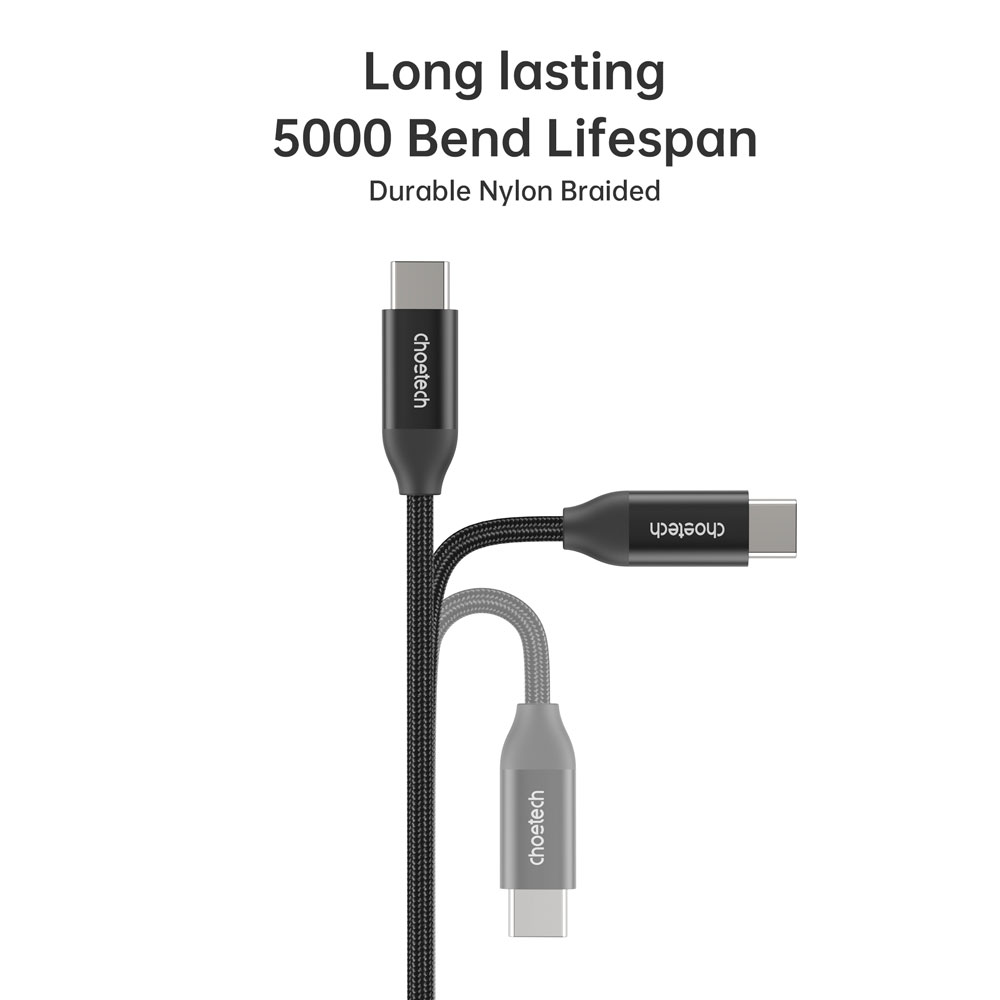 XCC 1036 PD3.1 240W USB-C to USB-C Cable 2M black