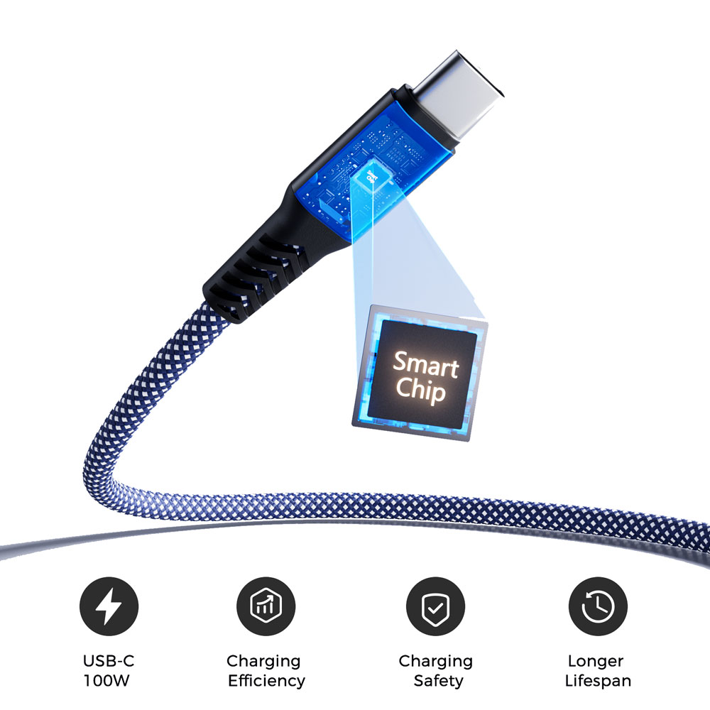 XCC 1081 100W USB-C to USB-C Magnet Cable 1m XCC 1081 100W USB-C to USB-C Magnet Cable 1m