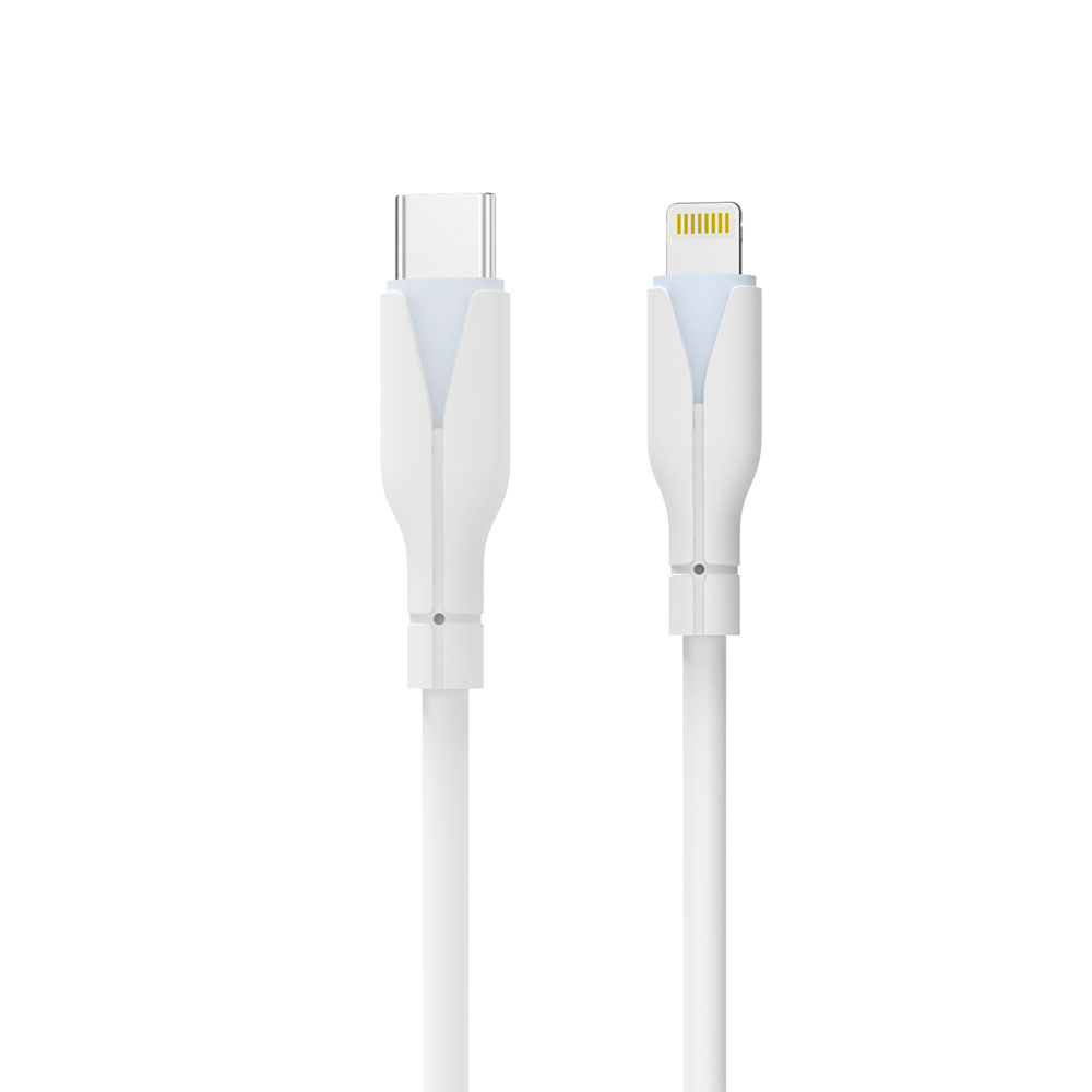 XCL0002 EasyGO Type-C to Lightning 1M TPE cable - White