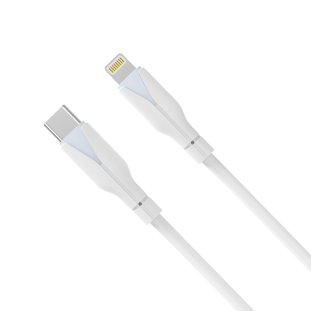 XCL0002 EasyGO Type-C to Lightning 1M TPE cable - White