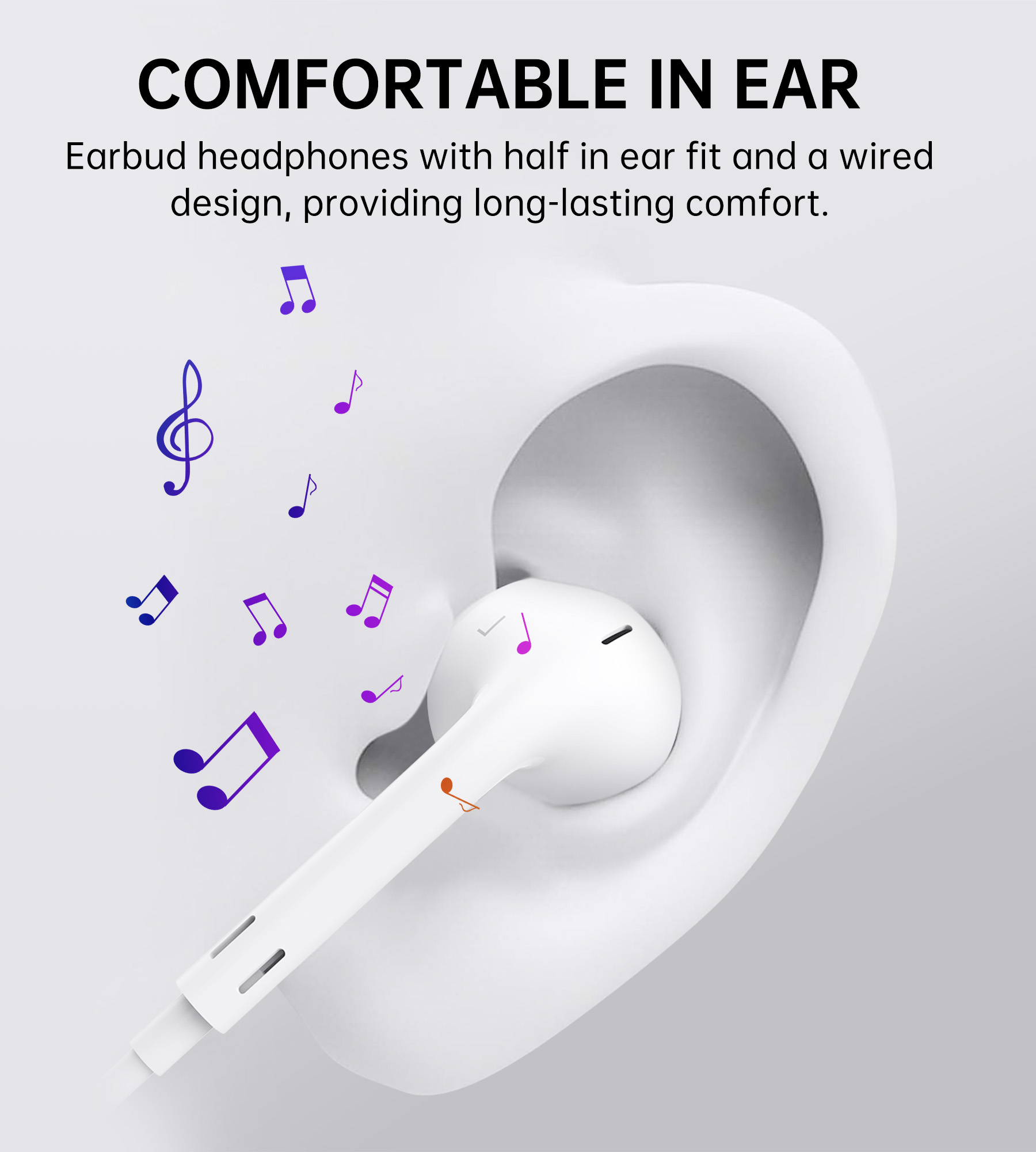 Choetech A013 Lightning Interface Wired Earphone