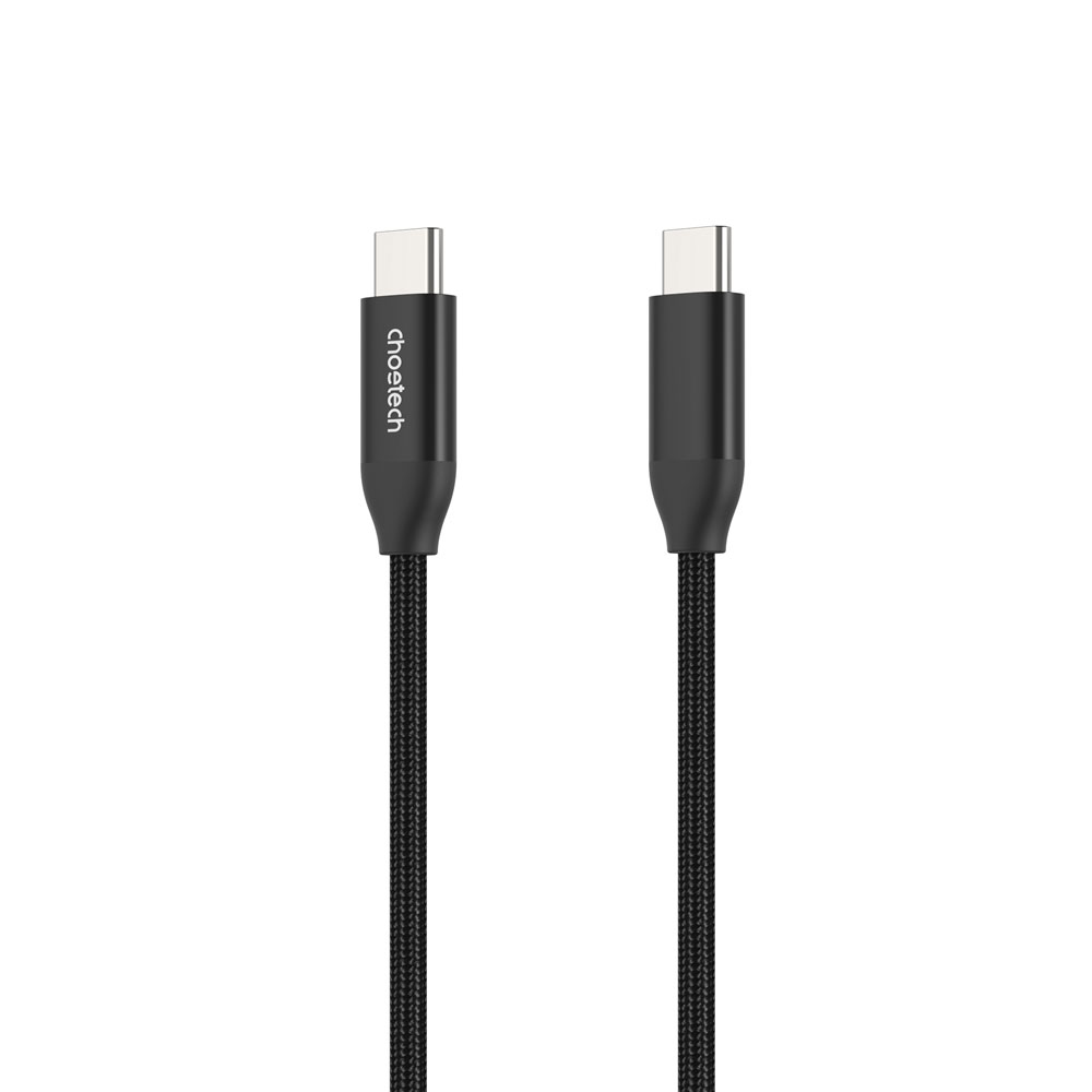 Choetech XCC-1035 PowerSync Charging Cable, USB-C to USB-C, 240W, 1.2M, Black