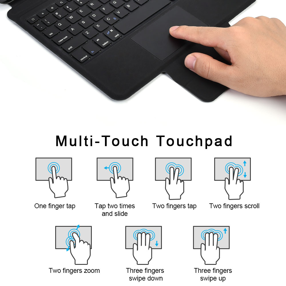 BH-012 - Wireless Keyboard for iPad Pro 11 inches