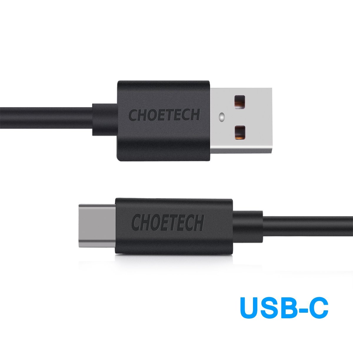 1m USB-A to type-C PVC Cable - AC0002