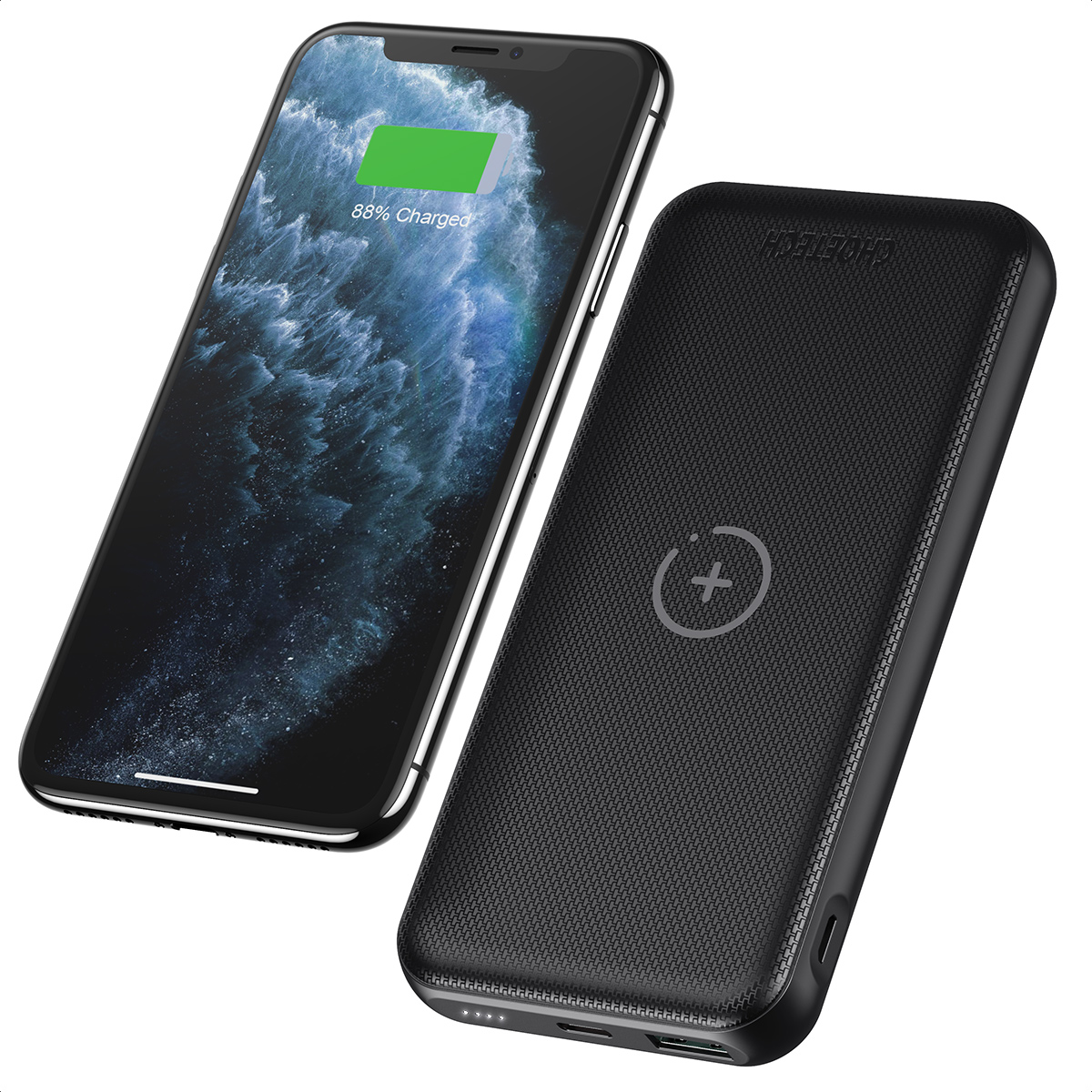 10000mAh Powerbank with PD10W Wireless Charger - B650