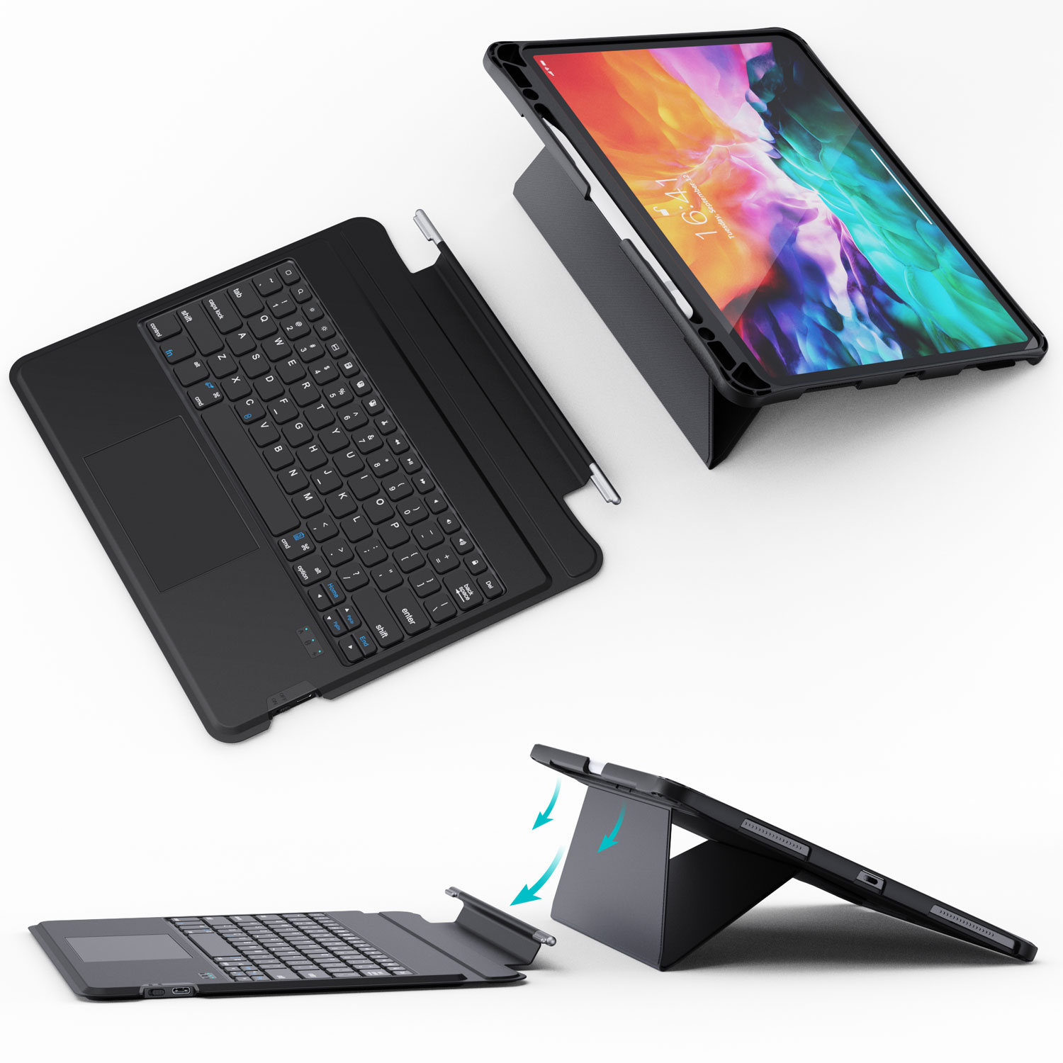 BH-015 - Wireless Keyboard for iPad Pro 12.9 inches