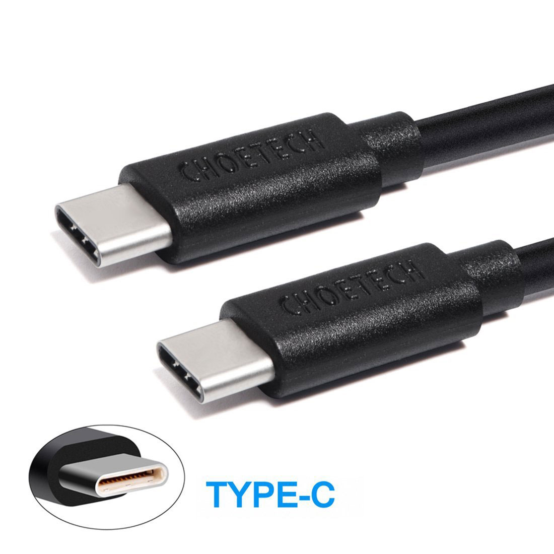 1m type-C to type-C PVC cable - CC0002