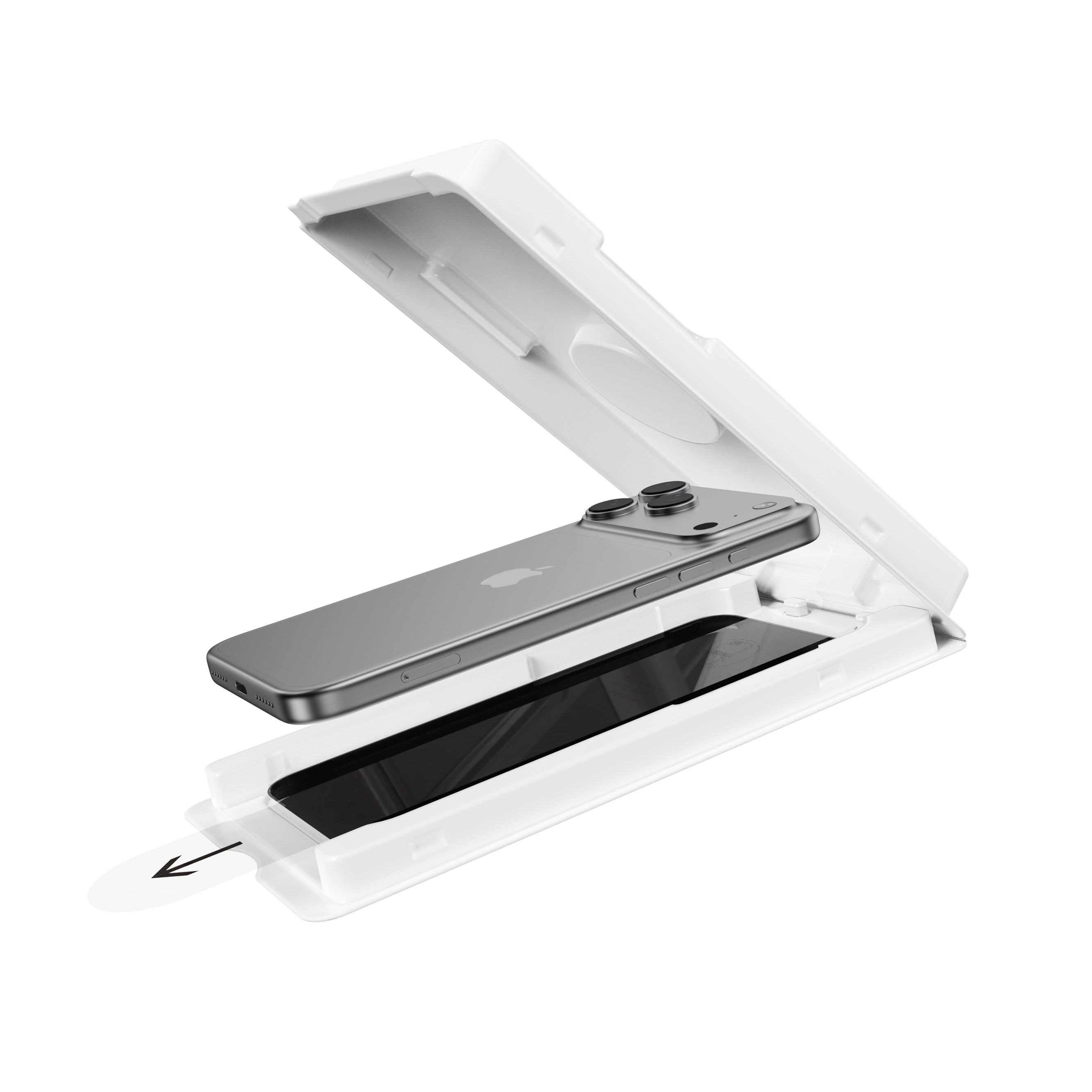 Devia Ultra Series Diamond Hardness HD Tempered Glass(With Assist Tool) for Iphone 18 Series