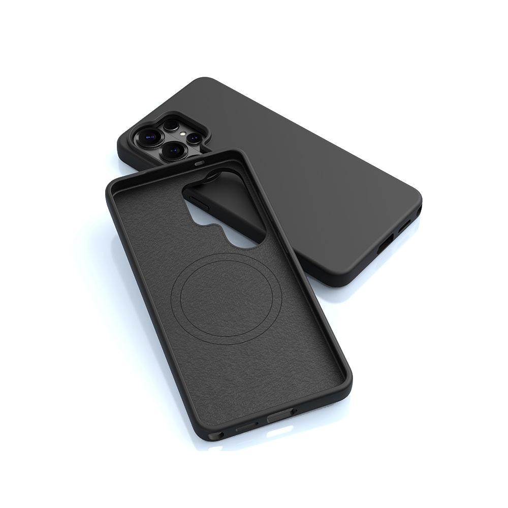 Devia Nature Series Silicone Magnetic Case for Samsung S26 Ultra Black