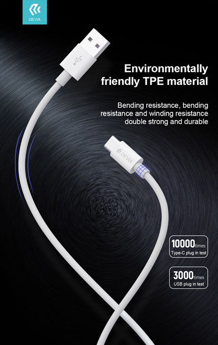 Smart Series Super Charge USB To Type-C Cable Full Compatible(5A,1.5M)