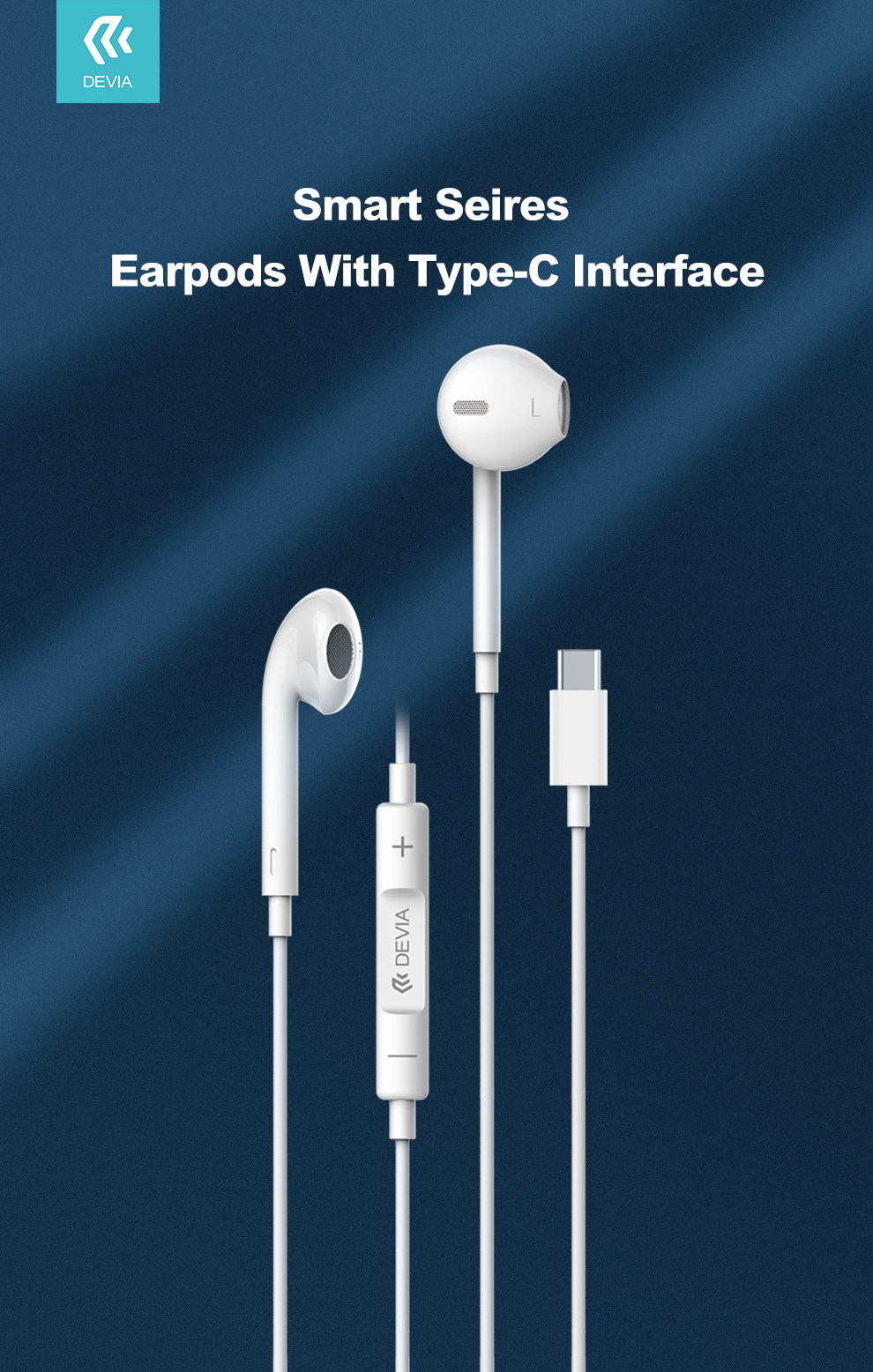 Smart Series Earpods With Type-C Interface (Digital)