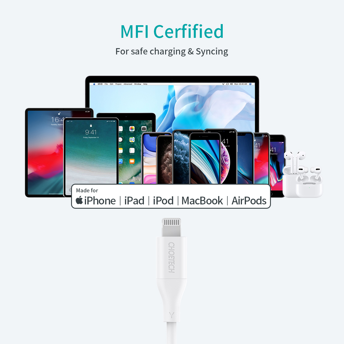 USB-C to Lightning Cable (MFi)-IP0040