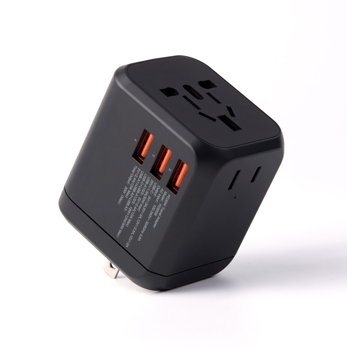 PD30W 3A+C Travel Travel Wall Charger - PD5008