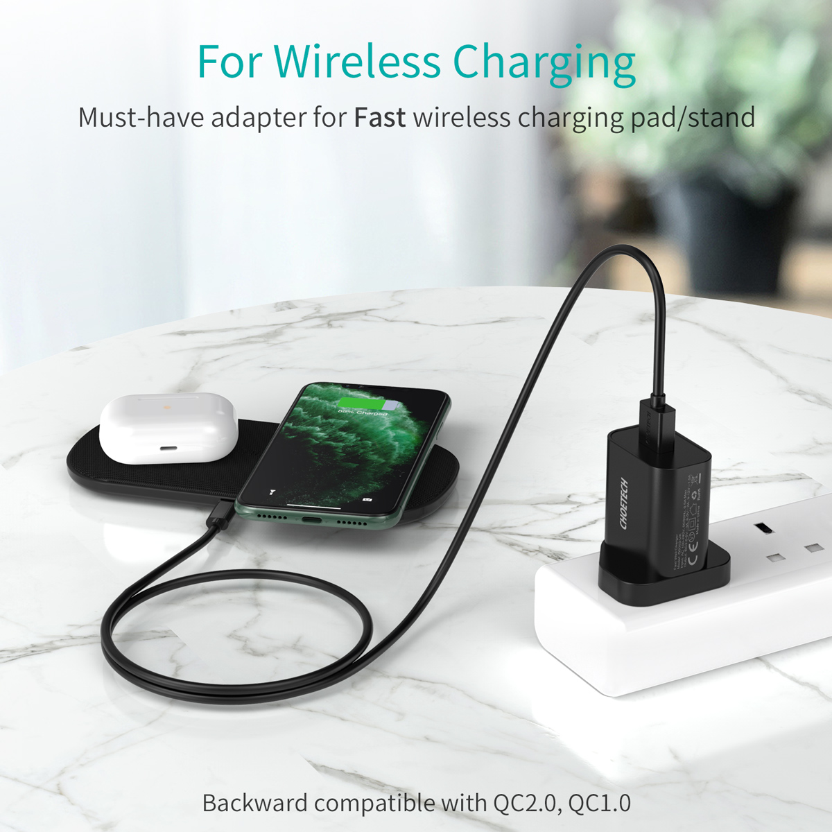 Q5003 - QC3.0 18W USB Wall Charger