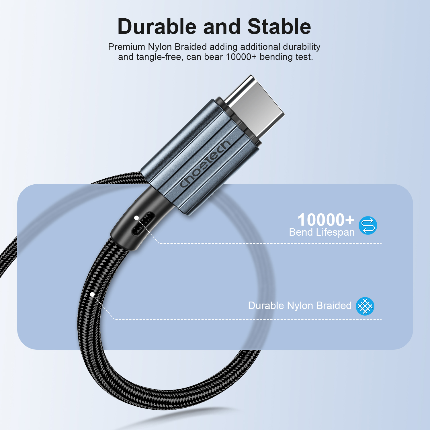 PD 60W USB-C to USB-C 1.2m Cable - XCC-1014