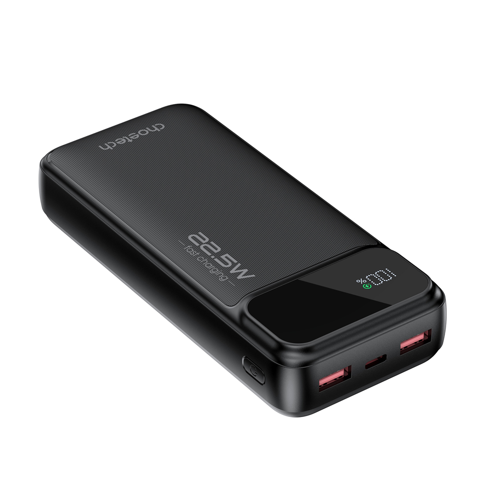 B729 - PD22.5W Dual USB-A+Type-C Power bank 20000mAh